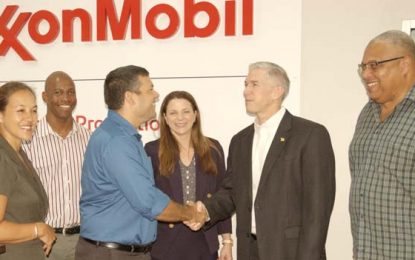 PAHF Indoor Pan American Cups 2017 – Guyana …ExxonMobil sign on as main sponsor