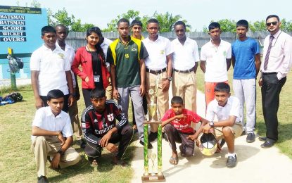 GBTI/RHTYSC Inter School Cricket…Lower Corentyne and Corentyne Comprehensive cop titles