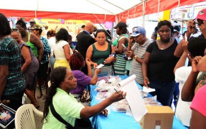 Hundreds benefit as Ms. World Guyana, RHTY&SC/NAMILCO host Diabetes and Health Fair