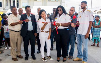 SOL launches new service station in Corriverton