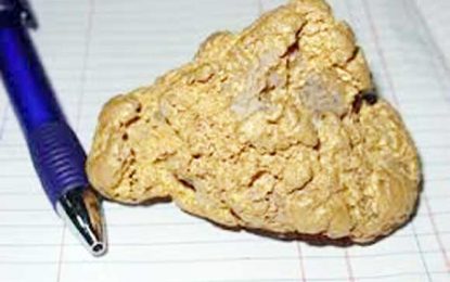 Female passenger arrested for attempting to smuggle 67 ounces of gold