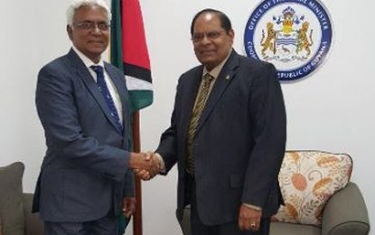 Commonwealth Lawyers Association’s Head Visits Guyana