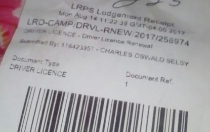 Overseas ex GPF transport-officer denied licence
