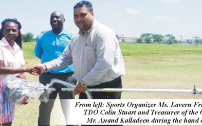 GCB Donates Brush Cutter to University of Guyana