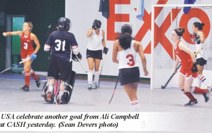 Pam Am indoor Hockey C/Ships… USA Women remain unbeaten with 4-1 win over Canada