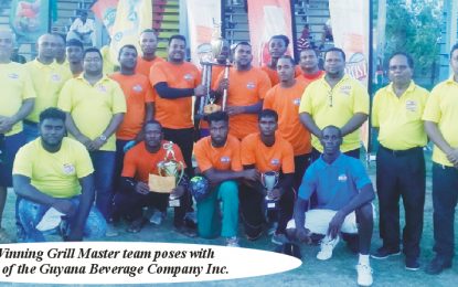 RHTYSC/Busta Champion of Champions Softball Tournament 2017… Grill Master defeat Spartan in a thriller to clinch Title