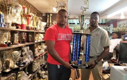 Magnum Tonic Wine sponsors Basketball League in Linden
