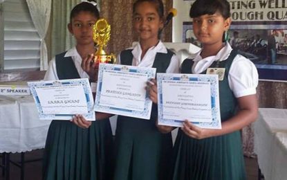 Skeldon Primary wins debating competition