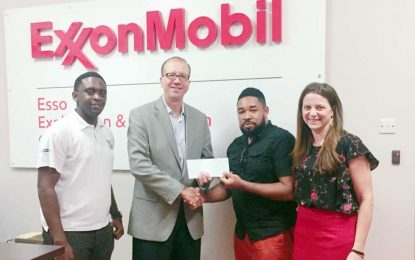 Exxon Mobile support for Mohamed’s Enterprise/New Era Futsal