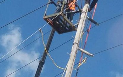 Hiccups during Sunday’s maintenance of city power lines