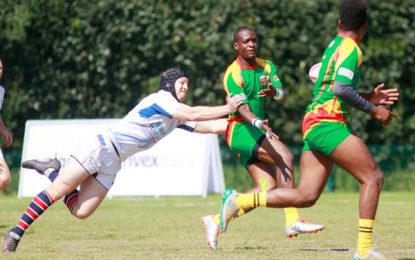 Rugby Americas North Sevens Championship …Green Machine unbeaten to top Group A; Women win one lose 2