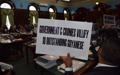 PPP/C ‘latrine behaviour’ in Parliament heavily criticised