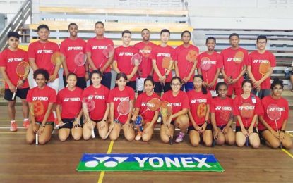 Priyanna Ramdhani participates in Pan American Badminton Camp