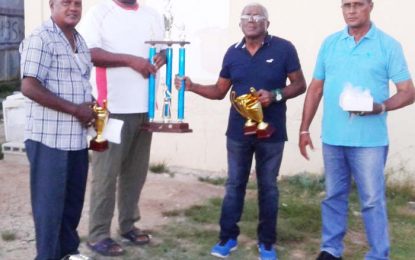 RHTY&SC Cricket Teams donate to Upper Corentyne Cricket Association