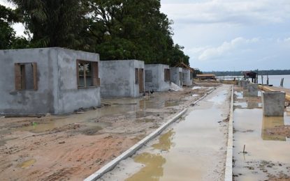 Bartica’s $40M beach project 40 percent complete