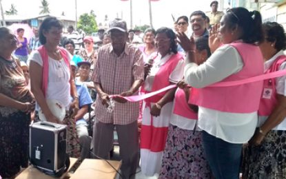 Pensioners get new waiting and toilet facilities at Reliance Post Office