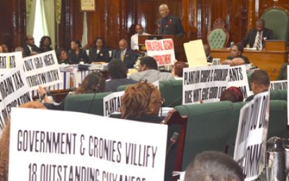 Disruptive behavior during President’s address…I would have asked them to leave, or called the police to get them out if they refused- Former Speaker Sase Narain