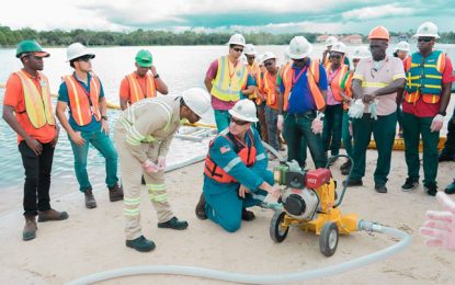 Over 50 trained in oil spill management