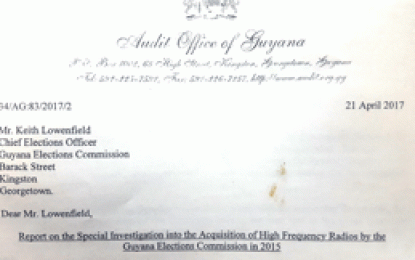 GECOM fraud report tucked away on Chairman’s desk for 8 months