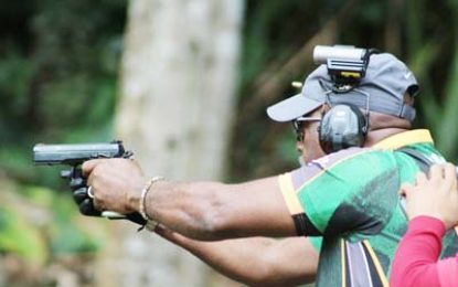 GuyanaNRA IPSC Regional Director Hopkinson shoots well at BNRA/IPSC Nationals