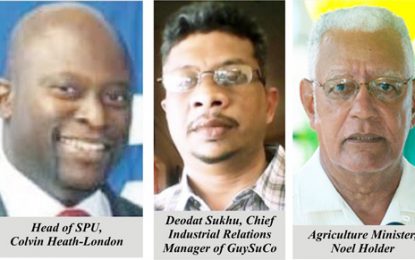 GuySuCo was given until year-end to transfer three sugar estates to NICIL