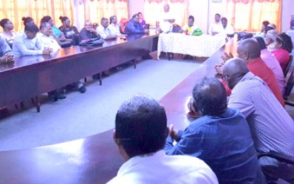 Chairpersons, deputies sworn in from 14 Region Three NDCs