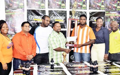 Top teams receive cash prizes from Turbo Knockout football tourney