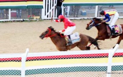 Excitement promised at Guyana Cup rematch horse race meet on December 31