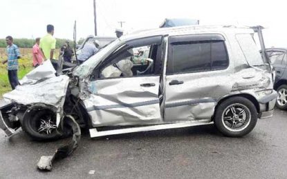 Canter, car collide at Number 19 Village