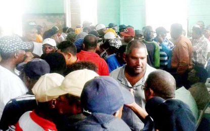 Disgruntled Rose Hall workers storm out GuySuCo meeting