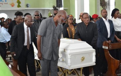 Sandra Jones laid to rest