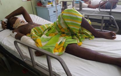 Young father still recovering from holiday accident