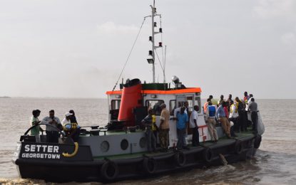 ‘SETTER’ back in the water after two years