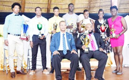 Natrena Hooper and Winston George top athletes for the year 2017