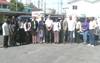 Lethem, Mabaruma, Bartica receive vehicles