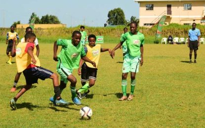 2018 Milo under 18 schools football tournament… 30 goals plundered in 3 games yesterday