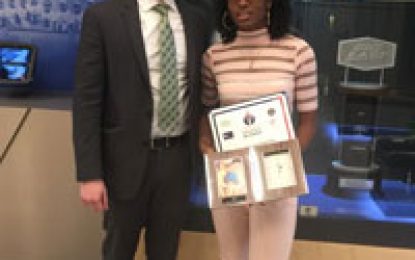 Andrea Foster recognised by Essex County College on NGWSD