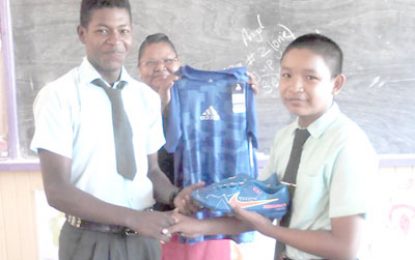 Oronoque Slingerz FC Williams rewarded for being named MVP at MSC football tourney