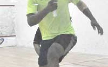 Bounty Farm handicap Squash tournament…  Top Seed Nyron Jospeh wins on night two