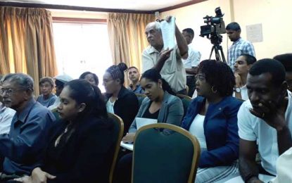 Rates increase application…  Consumer reps demand GWI financials be examined first