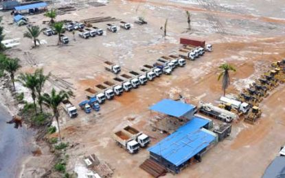 BaiShanLin busted for illegal logging in Berbice River