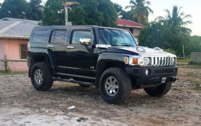 Hummer registered to Health Ministry seized   -GRA probes NGO