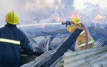 Coldingen furniture factory reduced to ashes