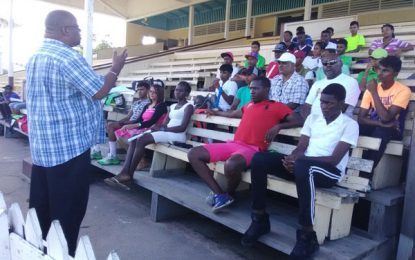Represent Berbice with Pride, Passion and Commitment – Foster urges U-17 Team