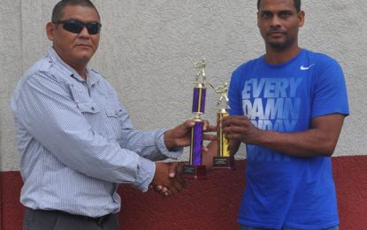 D&R Construction T20 cricket being played in Region 9