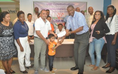 GCA’s Vnet Champs U-13 League launched-To help build the nursery of GT’s cricket