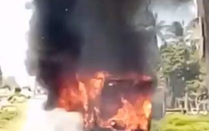 GWI disconnection crew forced to flee as Buxtonian torches bus