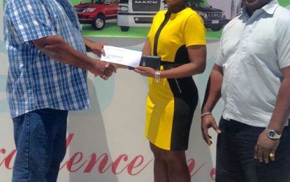 RHTY&SC Cricket Teams receives donations from Guyana Goldfield and Guyoil