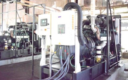 Stable power as Kwakwani gets new power generators