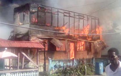 Efforts underway to salvage Guyana Fire Advisory Board